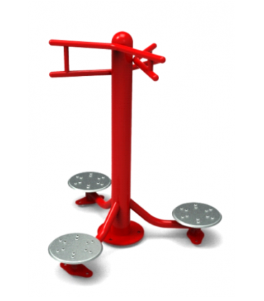 Ejercitador Cintura triple EBI1