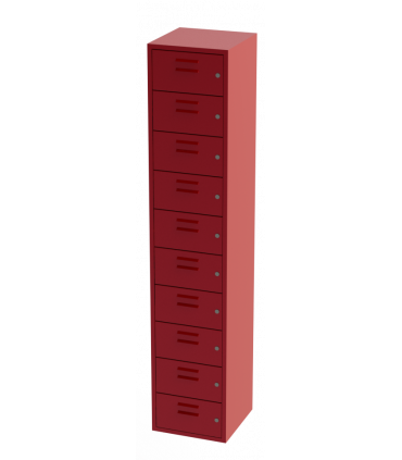 Locker Metalico de 10 Puertas Modelo LK10