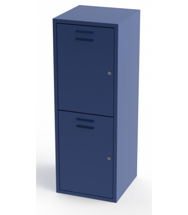Locker Metalico de 2 Puertas Modelo LK02-1