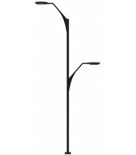 Poste para luminaria Modelo PL16-3