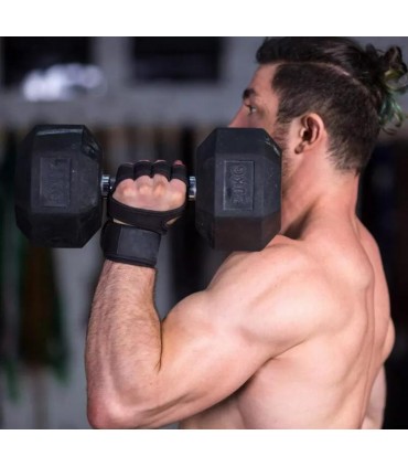 Par De Mancuerna Pesa Hexagonal Recubierta 20kg (44lb) D'a0