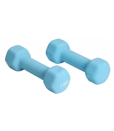 Par De Mancuerna Pesa  1.5kg (3.30lb) Neopreno Fitness D'a0