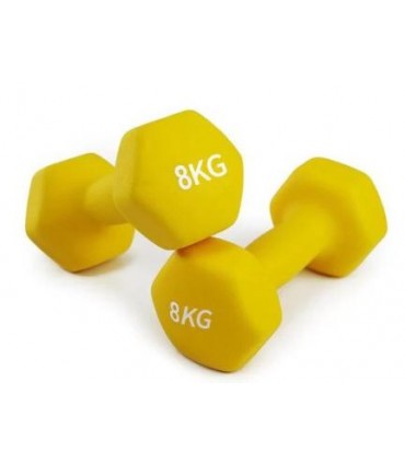 Par De Mancuerna Pesa  8kg (17.63lb) Neopreno Fitness D'a0