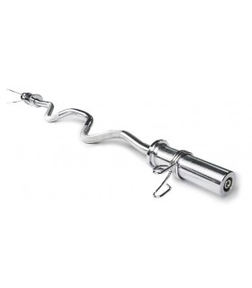 Barra Zeta Olímpica Profesional 1.2 M Gym 350 Lbs Da0