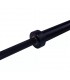 Barra Olímpica Profesional Negra 2.2 M Crosffit Gym 750 Lbs