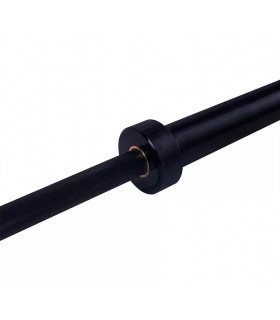 Barra Olímpica Profesional Negra 2.2 M Crosffit Gym 750 Lbs