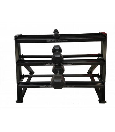 Rack Porta Mancuernas Horizontal Modelo DAGI26