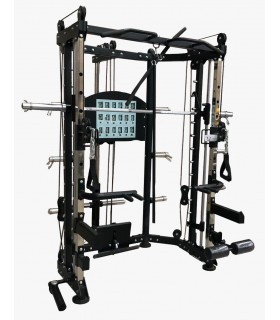 Rack Multifuncional con Smith Sin Peso Integrado Modelo DACAR08