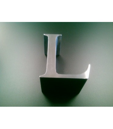 Números y Letras en Inoxidable 3D