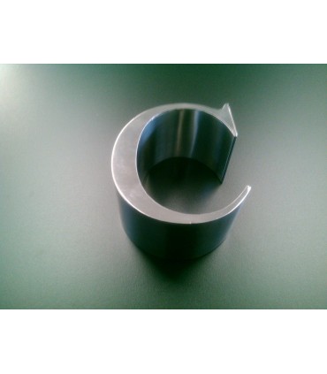 Números y Letras en Inoxidable 3D